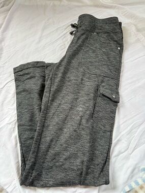 Kuhl Charcoal Heather Track Joggers with Cargo Pocket